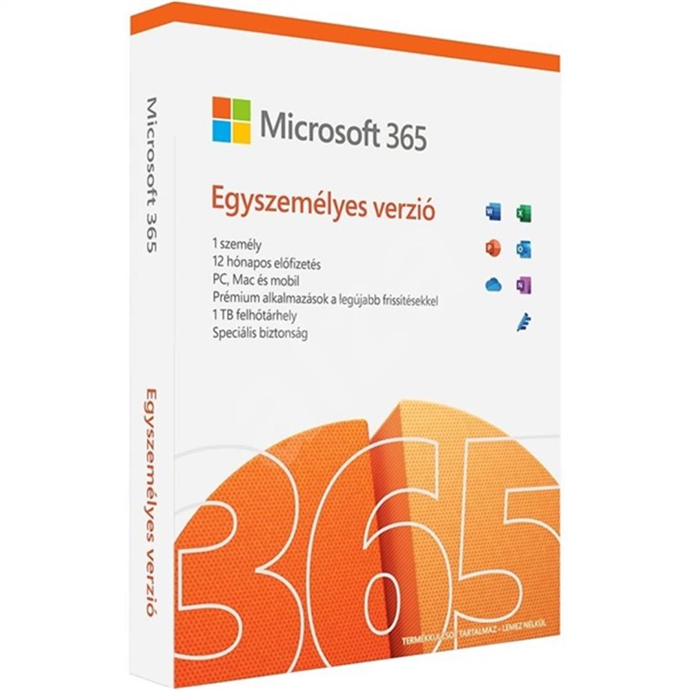 Eladó Microsoft Office 365 Personal 32 64bit magyar 1 felhasználó 1évre - olcsó, Új Eladó - Miskolc ( Borsod-Abaúj-Zemplén ) fotó