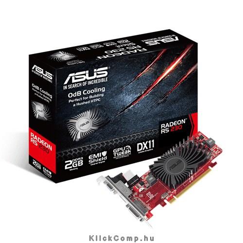 Eladó Már csak volt!!! VGA R5-230 PCI-E 2GB DDR3 64bit Dsub DVI HDMI LP Passzív - olcsó, Új Eladó Már csak volt!!! - Miskolc ( Borsod-Abaúj-Zemplén ) fotó