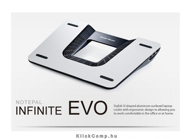 Eladó Már csak volt!!! NotePal Infinite EVO notebook hűtőpad - olcsó, Új Eladó Már csak volt!!! - Miskolc ( Borsod-Abaúj-Zemplén ) fotó