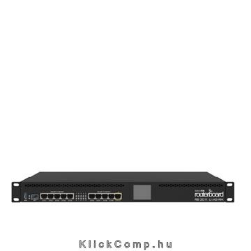 Eladó Már csak volt!!! Router MikroTik RB3011UIAS-RM 10port GbE Smart LAN WAN - olcsó, Új Eladó Már csak volt!!! - Miskolc ( Borsod-Abaúj-Zemplén ) fotó