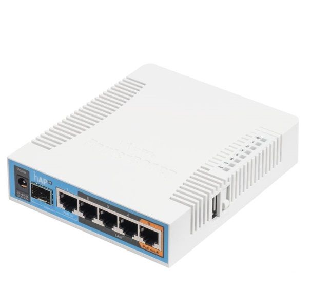 Eladó WiFi router MikroTik Vezeték nélküli Router hAP ac 5x GbE LAN 1x GbE SFP Dual-ba - olcsó, Új Eladó - Miskolc ( Borsod-Abaúj-Zemplén ) fotó