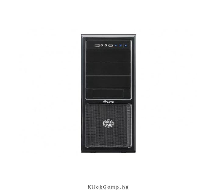 Eladó Már csak volt!!! Számítógépház ATX ház COOLER MASTER Elite 370 táp nélküli fekete - olcsó, Új Eladó Már csak volt!!! - Miskolc ( Borsod-Abaúj-Zemplén ) fotó