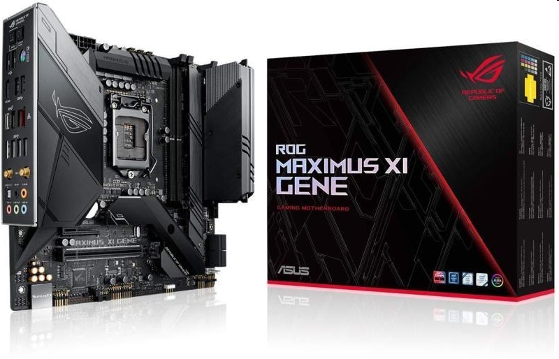 Eladó Már csak volt!!! Alaplap Z390 LGA1151 ASUS ROG MAXIMUS XI GENE microATX - olcsó, Új Eladó Már csak volt!!! - Miskolc ( Borsod-Abaúj-Zemplén ) fotó