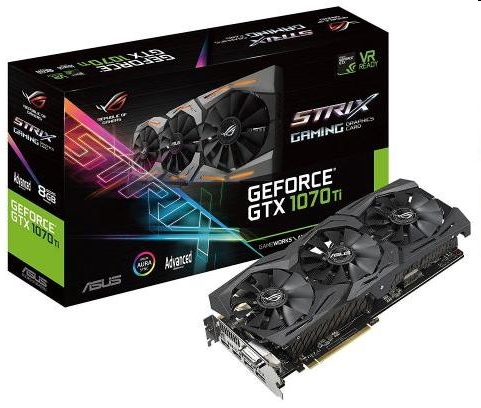 Eladó Már csak volt!!! VGA GTX1070TI ASUS videokártya nVidia ROG STRIX GTX1070TI A8G GAMING - olcsó, Új Eladó Már csak volt!!! - Miskolc ( Borsod-Abaúj-Zemplén ) fotó