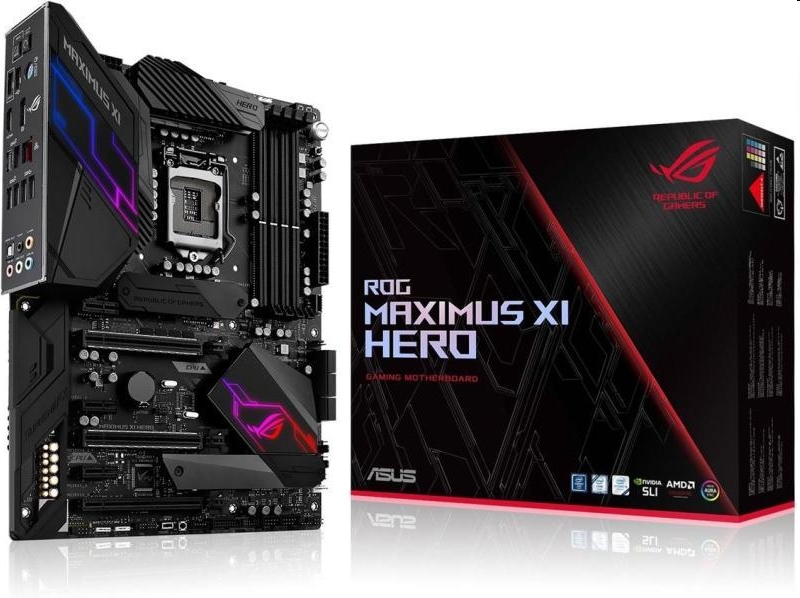Eladó Már csak volt!!! Alaplap Z390 LGA1151 ASUS ROG MAXIMUS XI HERO ATX - olcsó, Új Eladó Már csak volt!!! - Miskolc ( Borsod-Abaúj-Zemplén ) fotó