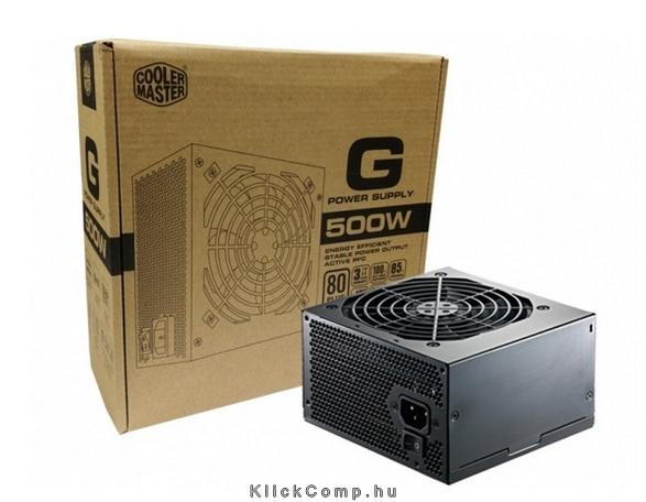 Eladó Már csak volt!!! Cooler Master G500 500W PFC 12 cm ventillátorral dobozos tápegység - olcsó, Új Eladó Már csak volt!!! - Miskolc ( Borsod-Abaúj-Zemplén ) fotó