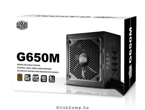 Eladó Már csak volt!!! G650M 650W PFC 12 cm ventillátorral dobozos tápegység - olcsó, Új Eladó Már csak volt!!! - Miskolc ( Borsod-Abaúj-Zemplén ) fotó