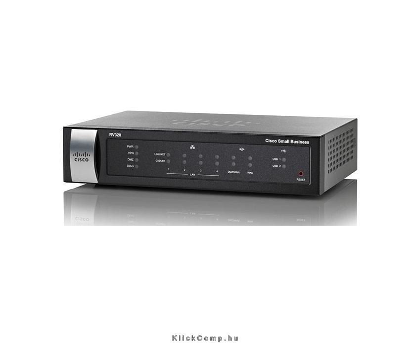 Eladó Már csak volt!!! Cisco RV320 Dual Gigabit WAN VPN Router - olcsó, Új Eladó Már csak volt!!! - Miskolc ( Borsod-Abaúj-Zemplén ) fotó