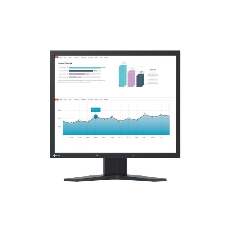 Eladó Már csak volt!!! Monitor 19" 1280x1024 IPS DVI-D VGA EIZO S1934H-BK "S" - olcsó, Új Eladó Már csak volt!!! - Miskolc ( Borsod-Abaúj-Zemplén ) fotó