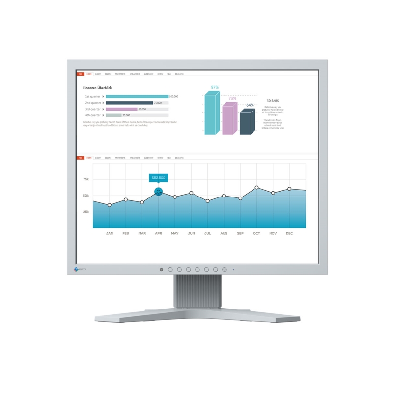 Eladó Már csak volt!!! Monitor 19" 1280x1024 IPS DVI-D VGA EIZO S1934H-GY "S" - olcsó, Új Eladó Már csak volt!!! - Miskolc ( Borsod-Abaúj-Zemplén ) fotó