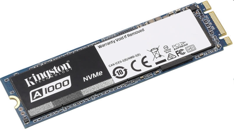 Eladó Már csak volt!!! 480GB SSD M.2 NVMe 2280 Kingston A1000 SA1000M8 480G - olcsó, Új Eladó Már csak volt!!! - Miskolc ( Borsod-Abaúj-Zemplén ) fotó