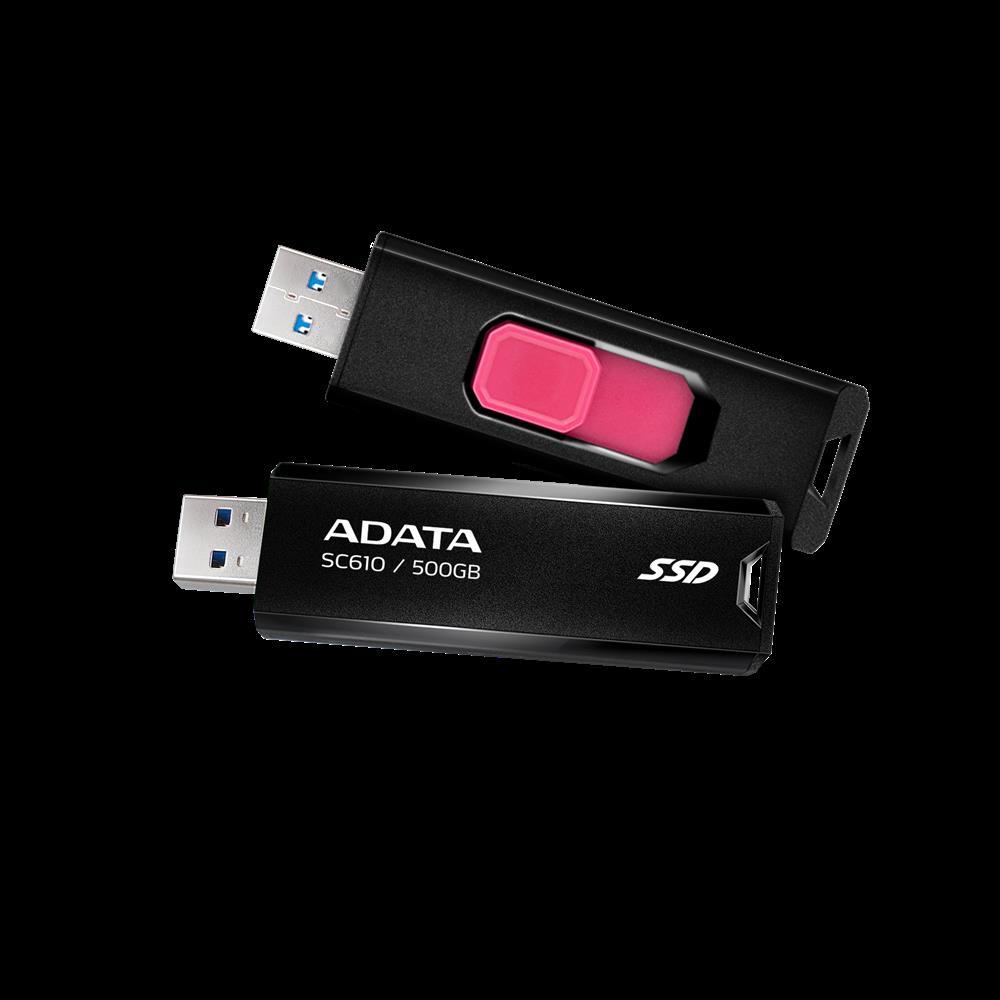 Eladó 500GB külső SSD USB3.2 Adata SC610 - olcsó, Új Eladó - Miskolc ( Borsod-Abaúj-Zemplén ) fotó