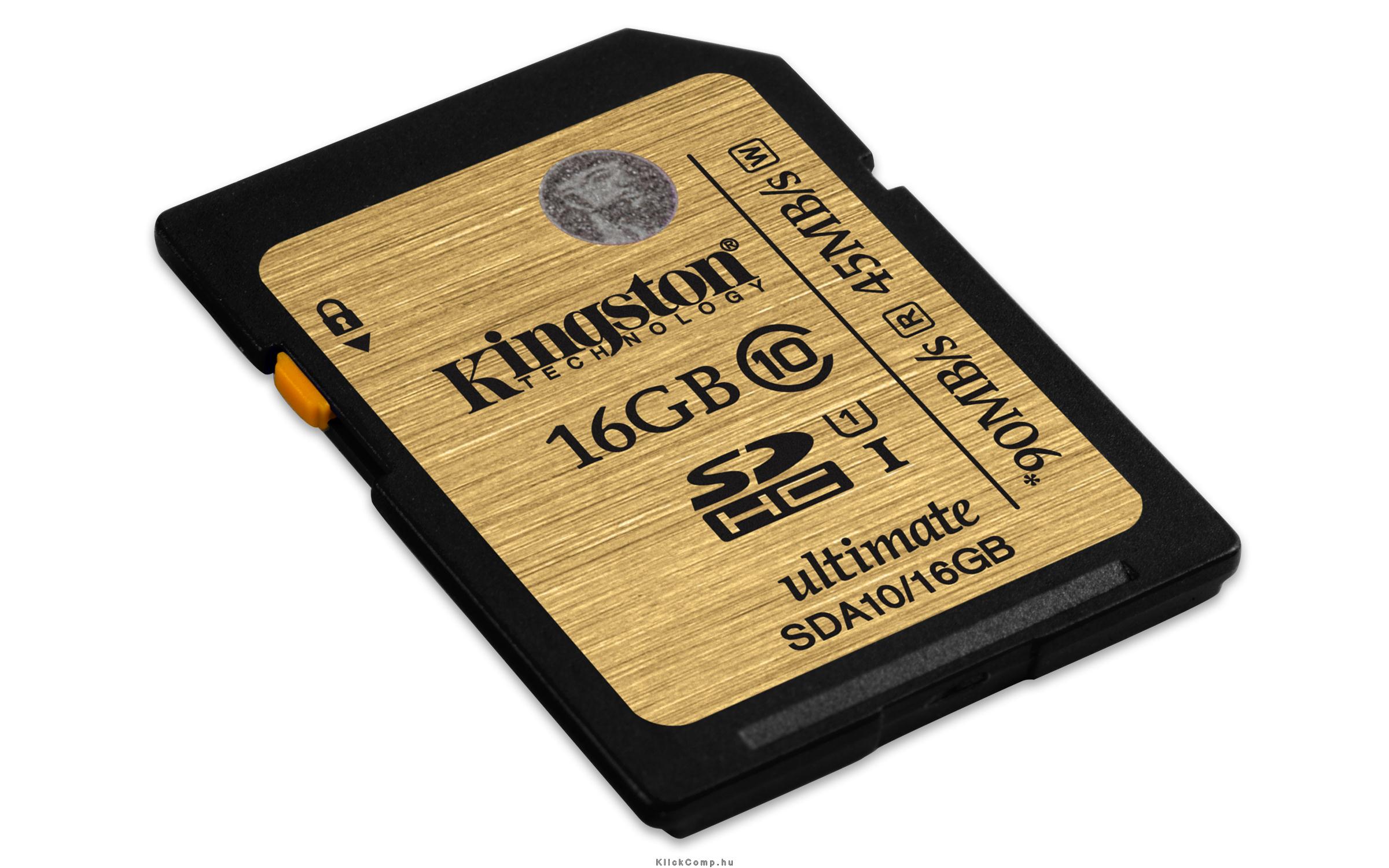 Eladó Már csak volt!!! 16GB SD SDHC Class 10 UHS-I Ultimate SDA10 16GB memória kártya - olcsó, Új Eladó Már csak volt!!! - Miskolc ( Borsod-Abaúj-Zemplén ) fotó