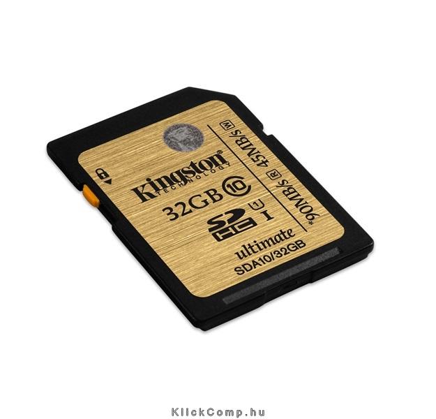 Eladó Már csak volt!!! 32GB SD SDHC Class 10 UHS-I Ultimate SDA10 32GB memória kártya - olcsó, Új Eladó Már csak volt!!! - Miskolc ( Borsod-Abaúj-Zemplén ) fotó