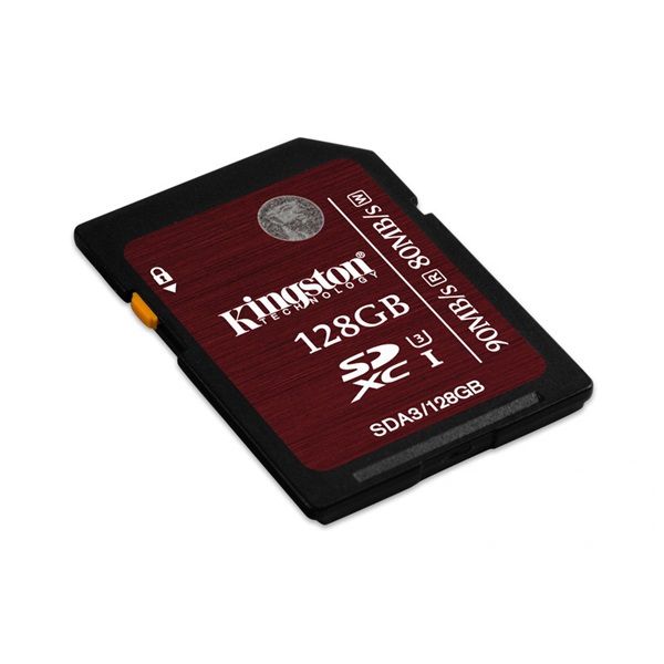 Eladó Már csak volt!!! Memória kártya 128GB SD SDXC UHS-I SC3 Kingston SDA3 128GB - olcsó, Új Eladó Már csak volt!!! - Miskolc ( Borsod-Abaúj-Zemplén ) fotó