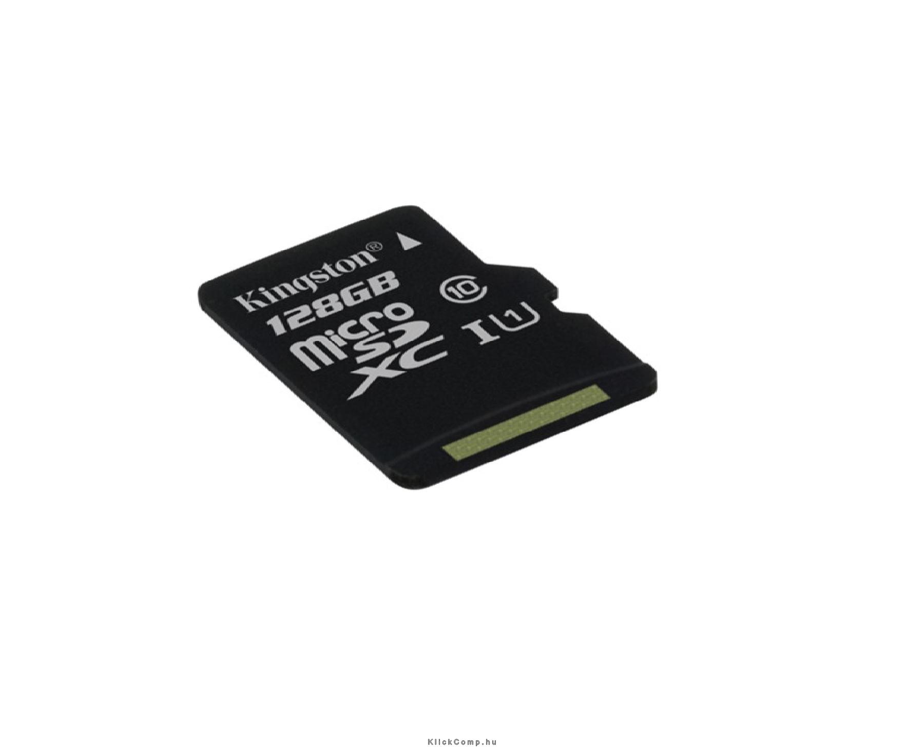 Eladó Már csak volt!!! Memória-kártya 128GB SD micro SDXC Class10 Kingston SDC10G2 128GBSP - olcsó, Új Eladó Már csak volt!!! - Miskolc ( Borsod-Abaúj-Zemplén ) fotó