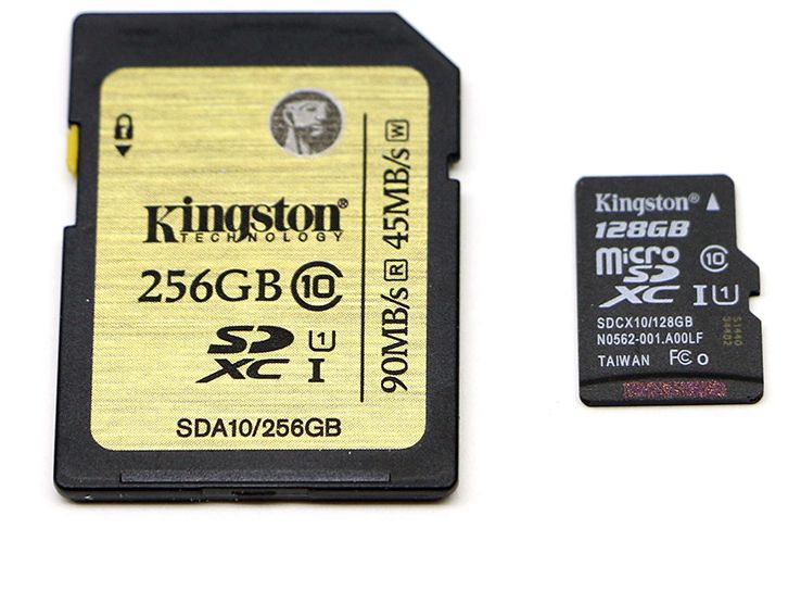 Eladó Már csak volt!!! Memória-kártya 256GB SD micro SDXC Class 10 UHS-I Kingston SDC10G2 256GB adapter - olcsó, Új Eladó Már csak volt!!! - Miskolc ( Borsod-Abaúj-Zemplén ) fotó