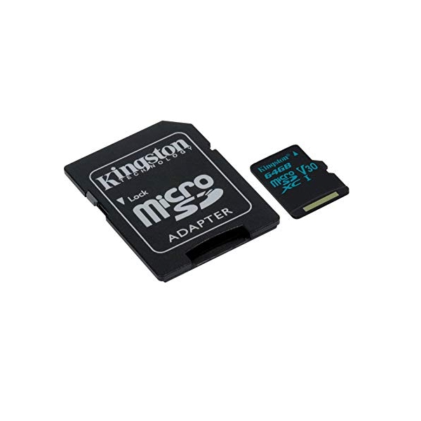 Eladó Már csak volt!!! Memória-kártya 64GB SD micro SDXC Class 10  UHS-I U3 Kingston Canvas Go (SDCG2 6 - olcsó, Új Eladó Már csak volt!!! - Miskolc ( Borsod-Abaúj-Zemplén ) fotó