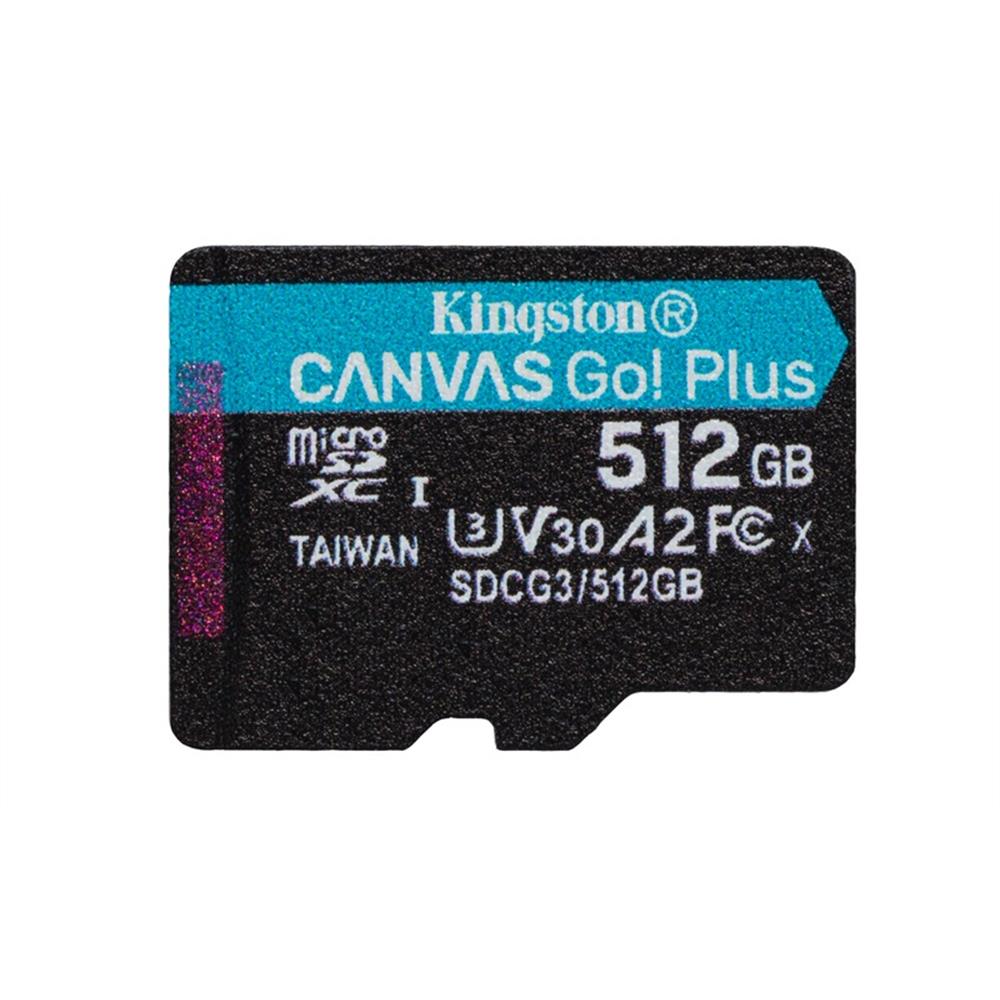 Eladó Már csak volt!!! Memória-kártya 512GB SD micro (SDXC Class 10 UHS-I U3)  Kingston Canvas Go! Plus - olcsó, Új Eladó Már csak volt!!! - Miskolc ( Borsod-Abaúj-Zemplén ) fotó