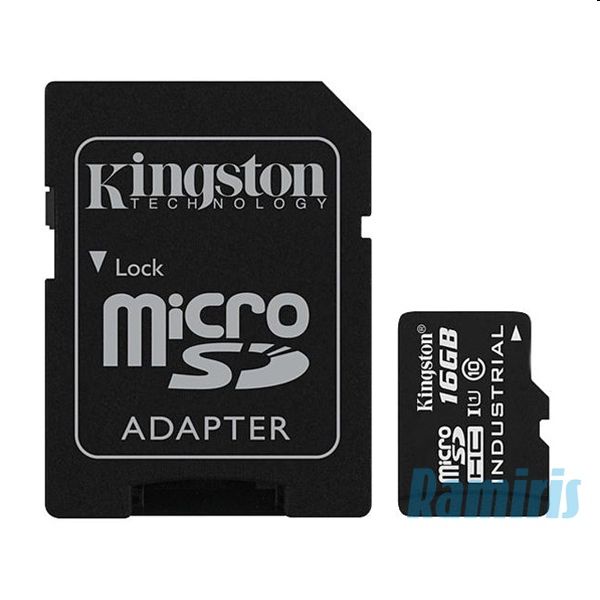 Eladó Már csak volt!!! Memória-kártya 16GB SD micro Industrial Temp Card SDHC Class 10 UHS-I Kingston - olcsó, Új Eladó Már csak volt!!! - Miskolc ( Borsod-Abaúj-Zemplén ) fotó