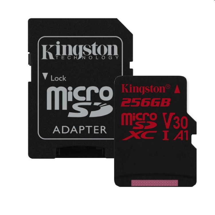 Eladó Már csak volt!!! Memória-kártya 256GB SD micro SDXC Class 10 UHS-I U3 Kingston Canvas React SDCR - olcsó, Új Eladó Már csak volt!!! - Miskolc ( Borsod-Abaúj-Zemplén ) fotó