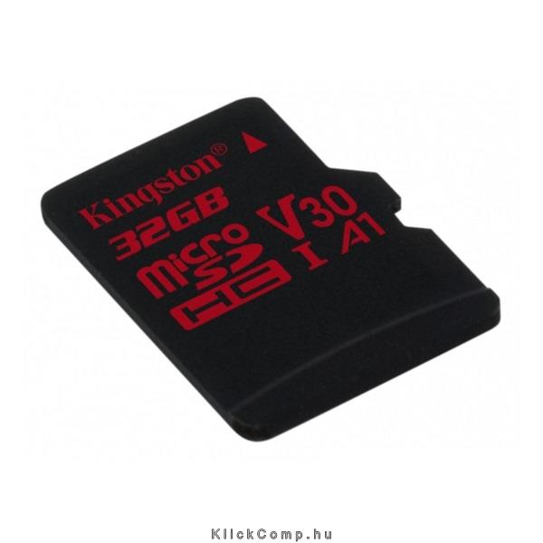 Eladó Már csak volt!!! Memória-kártya 32GB SD micro SDHC Class 10  UHS-I U3 Kingston Canvas React - olcsó, Új Eladó Már csak volt!!! - Miskolc ( Borsod-Abaúj-Zemplén ) fotó