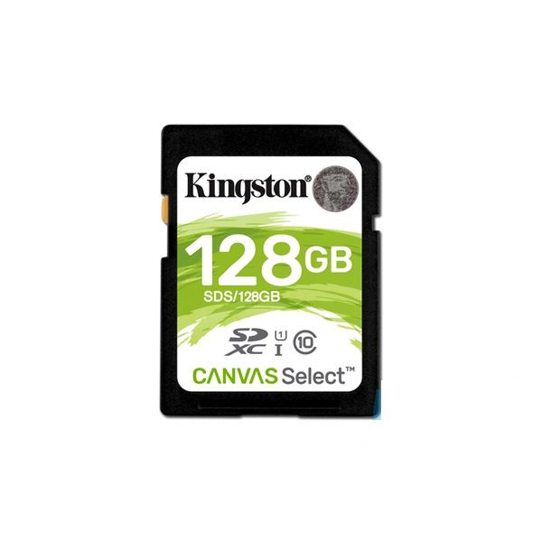 Eladó Már csak volt!!! Memória-kártya 128GB SD Kingston Canvas Select 80R SDXC Class 10 UHS-I SDS 128GB - olcsó, Új Eladó Már csak volt!!! - Miskolc ( Borsod-Abaúj-Zemplén ) fotó