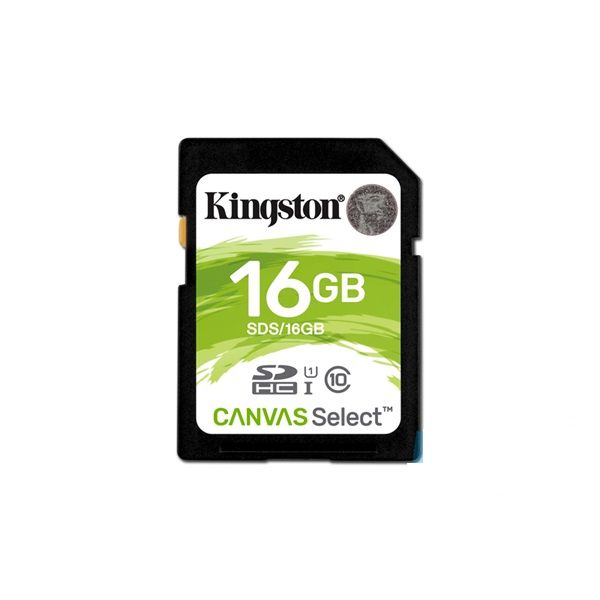 Eladó Már csak volt!!! Memória-kártya 16GB SD Kingston Canvas Select 80R SDS 16GB SDHC Class 10 UHS-I - olcsó, Új Eladó Már csak volt!!! - Miskolc ( Borsod-Abaúj-Zemplén ) fotó