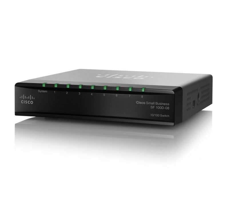Eladó Már csak volt!!! Cisco SF100D-08P 8port 10 100Mbps LAN nem menedzselhető asztali Switch - olcsó, Új Eladó Már csak volt!!! - Miskolc ( Borsod-Abaúj-Zemplén ) fotó