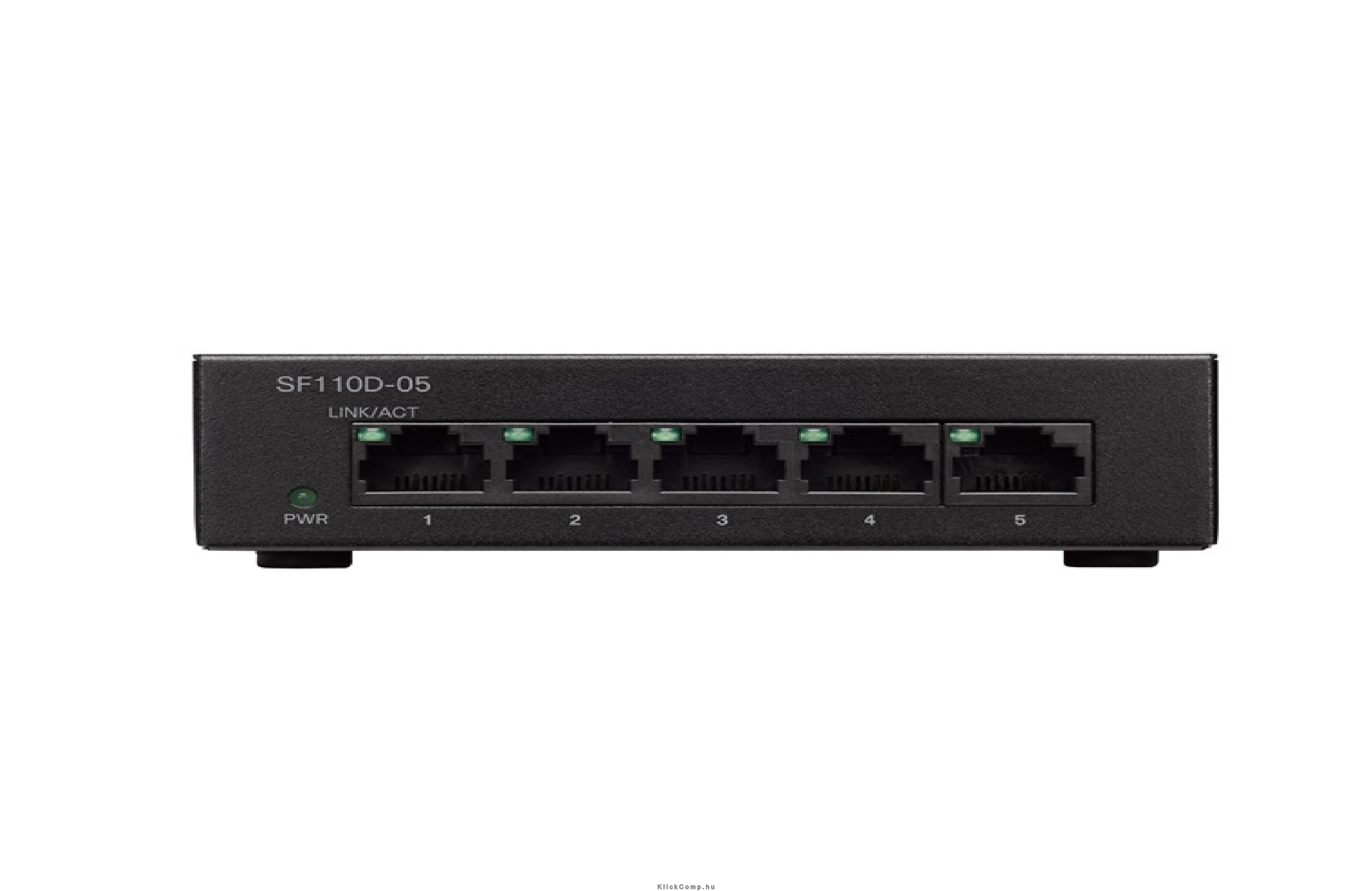 Eladó Már csak volt!!! 5 port Switch Switch 10 100 Cisco SF110D-05 - olcsó, Új Eladó Már csak volt!!! - Miskolc ( Borsod-Abaúj-Zemplén ) fotó