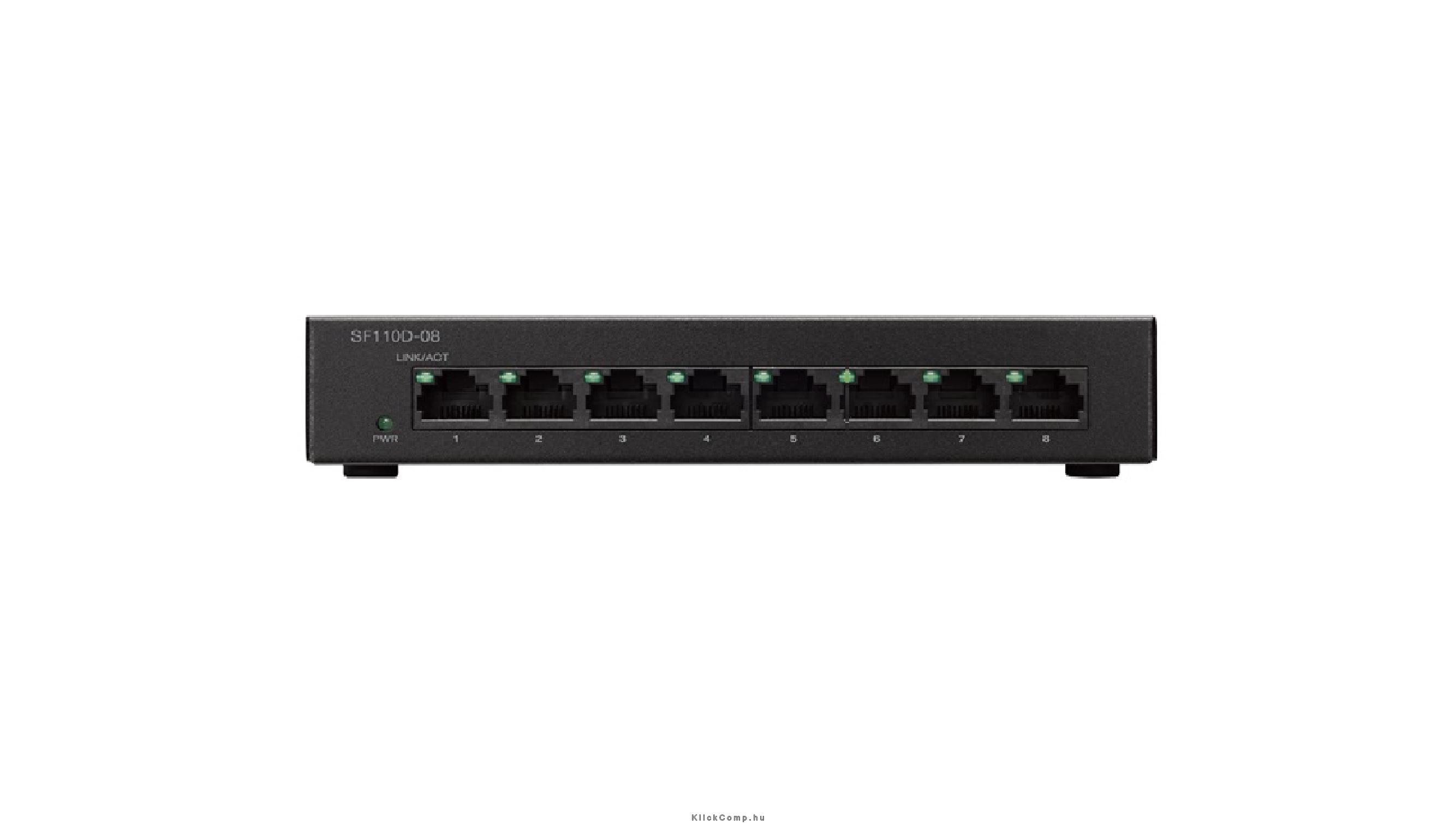 Eladó Már csak volt!!! 8 port Switch Switch 10 100 Cisco SF110D-08 - olcsó, Új Eladó Már csak volt!!! - Miskolc ( Borsod-Abaúj-Zemplén ) fotó