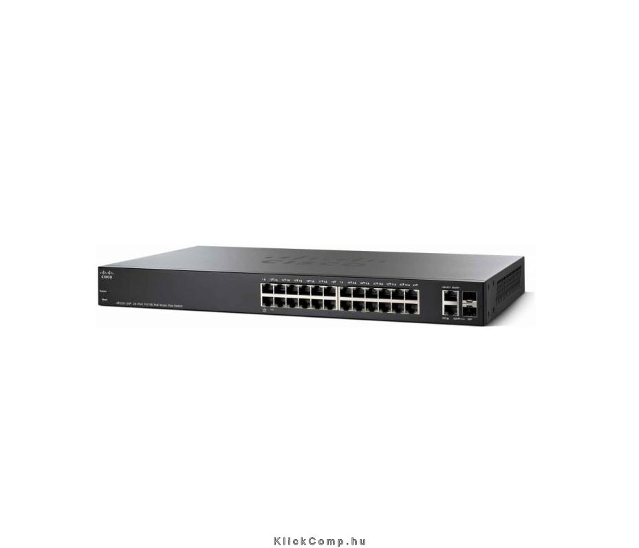 Eladó Már csak volt!!! Cisco SF220-24 24-Port 10 100 Smart Switch - olcsó, Új Eladó Már csak volt!!! - Miskolc ( Borsod-Abaúj-Zemplén ) fotó