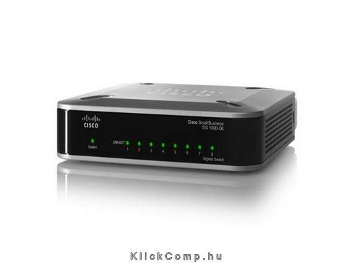 Eladó Már csak volt!!! Cisco SG100D-08 8port 10 100 1000Mbps LAN asztali switch - olcsó, Új Eladó Már csak volt!!! - Miskolc ( Borsod-Abaúj-Zemplén ) fotó