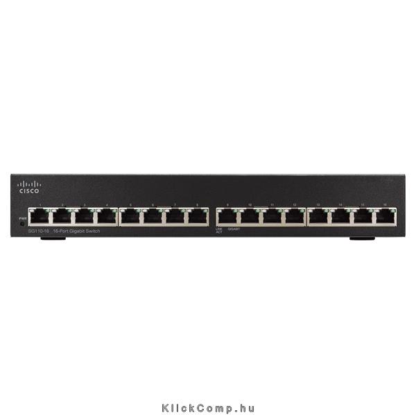 Eladó Már csak volt!!! 16 port switch GbE LAN nem menedzselhető rack Cisco SG110-16 - olcsó, Új Eladó Már csak volt!!! - Miskolc ( Borsod-Abaúj-Zemplén ) fotó