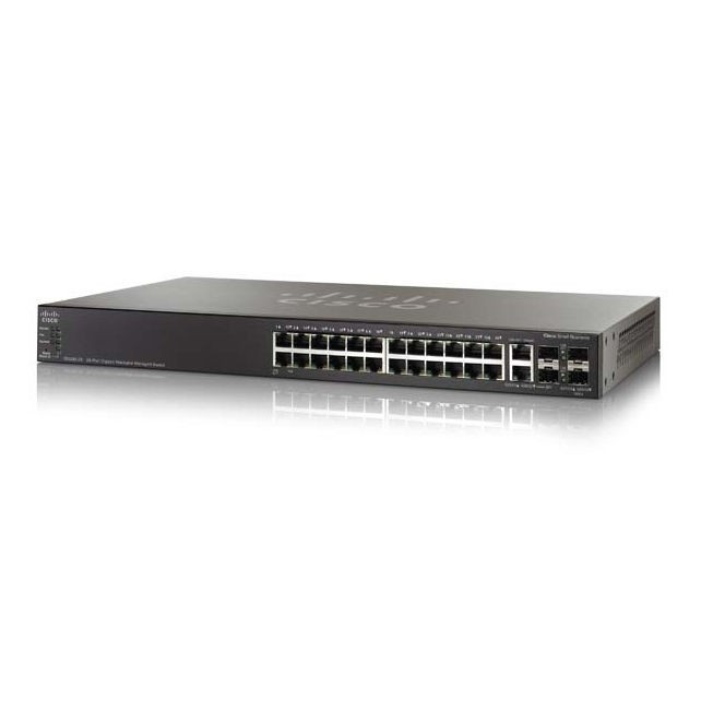 Eladó Már csak volt!!! Cisco SG500-28 24port LAN 10 100 1000Mbps, 4 SFP menedzselhető rack switch - olcsó, Új Eladó Már csak volt!!! - Miskolc ( Borsod-Abaúj-Zemplén ) fotó
