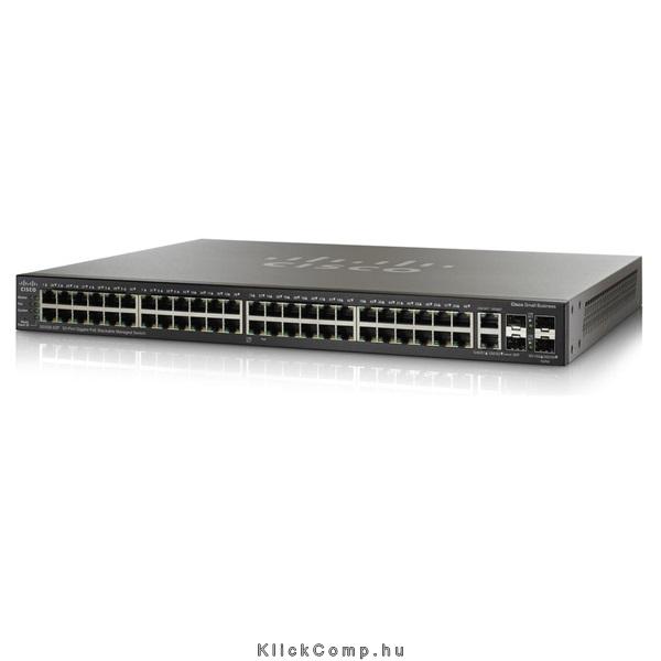 Eladó Már csak volt!!! Cisco SG500-52 52 LAN 10 100 1000Mbps, 4 miniGBIC menedzselhető switch - olcsó, Új Eladó Már csak volt!!! - Miskolc ( Borsod-Abaúj-Zemplén ) fotó