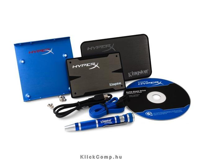 Eladó Már csak volt!!! 120GB SSD SATA3 2,5" KINGSTON HyperX 3K SH103S3B 120G Upgrade Kit - olcsó, Új Eladó Már csak volt!!! - Miskolc ( Borsod-Abaúj-Zemplén ) fotó