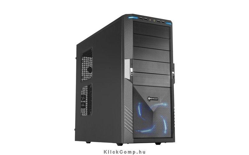 Eladó Már csak volt!!! Sharkoon Számítógépház - T5 Economy (fekete; fekete belső; ATX,mATX; alsó táp; 4 - olcsó, Új Eladó Már csak volt!!! - Miskolc ( Borsod-Abaúj-Zemplén ) fotó