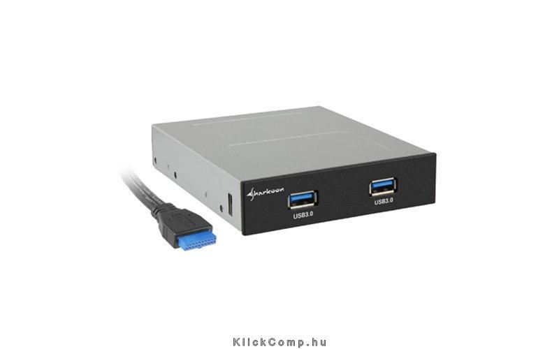 Eladó Már csak volt!!! USB3.0 Hub Beépíthető Frontpanel B 3,5" helyre építhető; 2port; USB3.0; fekete; - olcsó, Új Eladó Már csak volt!!! - Miskolc ( Borsod-Abaúj-Zemplén ) fotó