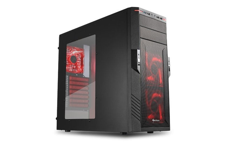 Eladó Már csak volt!!! Számítógépház ATX mATX alsó táp 3x120mm v. 2xUSB3.0 2xUSB I O SHARKOON T28 feket - olcsó, Új Eladó Már csak volt!!! - Miskolc ( Borsod-Abaúj-Zemplén ) fotó