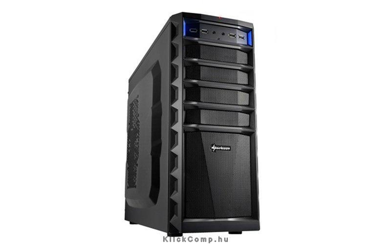 Eladó Már csak volt!!! Számítógépház ATX alsó táp 2xUSB2.0 4xUSB2.0 I O SHARKOON Rex3 Economy fekete fe - olcsó, Új Eladó Már csak volt!!! - Miskolc ( Borsod-Abaúj-Zemplén ) fotó