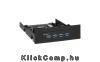 Eladó Már csak volt!!! Sharkoon USB3.0 Hub V2 Beépíthető (3,5" és 5,25" helyre építhető; 4port; USB3.0; - olcsó, Új Eladó Már csak volt!!! - Miskolc ( Borsod-Abaúj-Zemplén ) fotó 1
