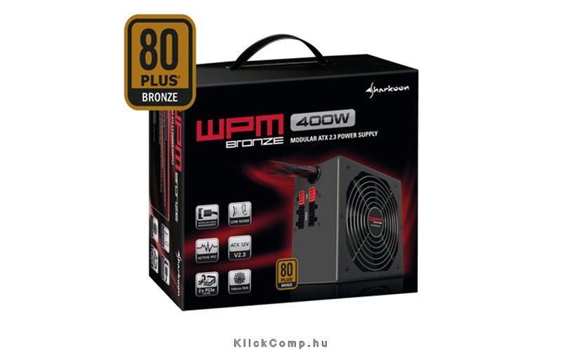 Eladó Már csak volt!!! Tápegység 500W WPM Bronze Series 80Plus Bronz; 14cm ventilátor; 4Plus4Power; Mod - olcsó, Új Eladó Már csak volt!!! - Miskolc ( Borsod-Abaúj-Zemplén ) fotó