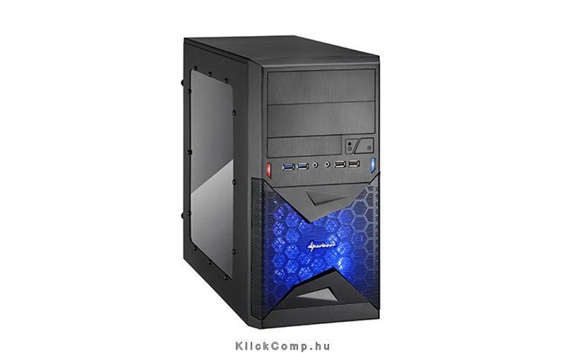 Eladó Már csak volt!!! Számítógépház MA-W1000 fekete; fekete belső; ablakos; mATX; 2xUSB3.0; 2xUSB2.0; - olcsó, Új Eladó Már csak volt!!! - Miskolc ( Borsod-Abaúj-Zemplén ) fotó