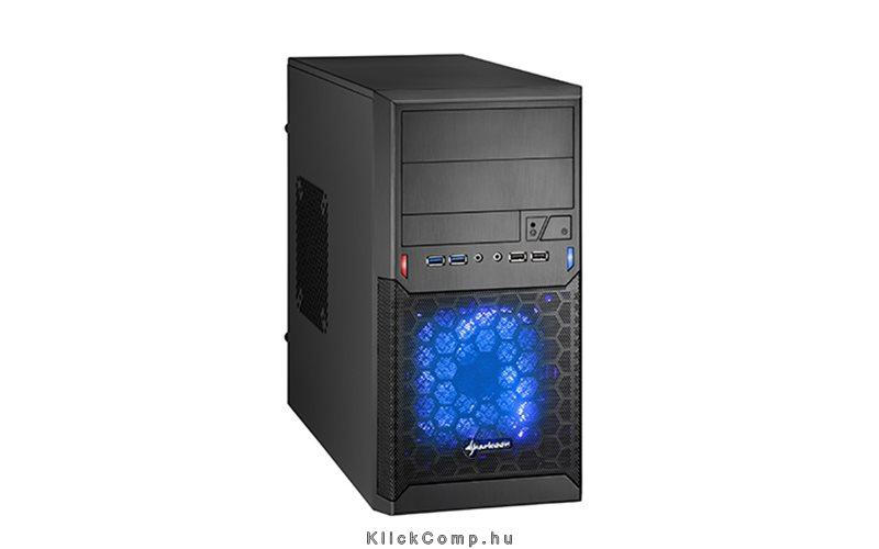 Eladó Már csak volt!!! Számítógépház MA-M1000 fekete; fekete belső; mATX; 2xUSB3.0; 2xUSB2.0; I O - olcsó, Új Eladó Már csak volt!!! - Miskolc ( Borsod-Abaúj-Zemplén ) fotó