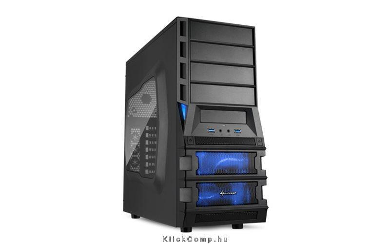 Eladó Már csak volt!!! Számítógépház ATX mATX 1xUSB3.0 1xUSB2.0 I O SHARKOON Vaya II Value fekete feket - olcsó, Új Eladó Már csak volt!!! - Miskolc ( Borsod-Abaúj-Zemplén ) fotó