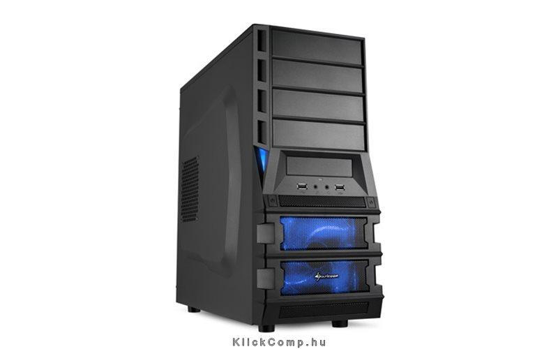 Eladó Már csak volt!!! Számítógépház ATX mATX 2xUSB2.0 I O SHARKOON Vaya II fekete fekete belső alsó tá - olcsó, Új Eladó Már csak volt!!! - Miskolc ( Borsod-Abaúj-Zemplén ) fotó