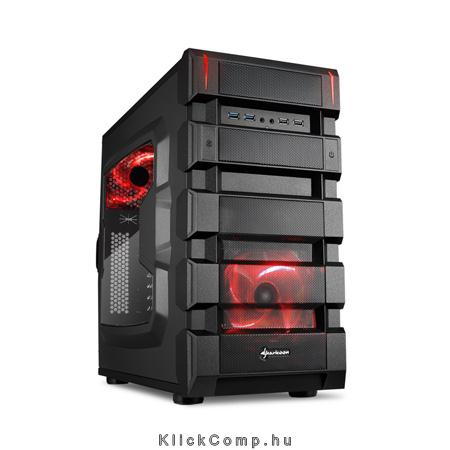 Eladó Már csak volt!!! Számítógépház ATX mATX 2xUSB3.0 2xUSB2.0 I O SHARKOON BD28 "Bulldozer" fekete vö - olcsó, Új Eladó Már csak volt!!! - Miskolc ( Borsod-Abaúj-Zemplén ) fotó