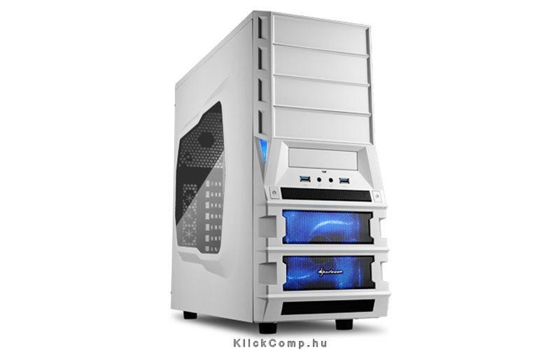 Eladó Már csak volt!!! Számítógépház ATX mATX 1xUSB3.0 1xUSB2.0 I O SHARKOON Vaya II Value fehér fehér - olcsó, Új Eladó Már csak volt!!! - Miskolc ( Borsod-Abaúj-Zemplén ) fotó