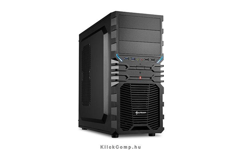 Eladó Már csak volt!!! Számítógépház ATX mATX mITX 2xUSB3.0 I O SHARKOON VG4-V fekete fekete belső alsó - olcsó, Új Eladó Már csak volt!!! - Miskolc ( Borsod-Abaúj-Zemplén ) fotó